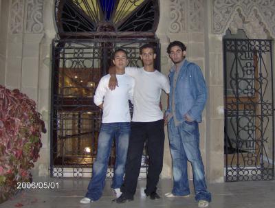 moi et rachid et youssef le cousin de mehdi